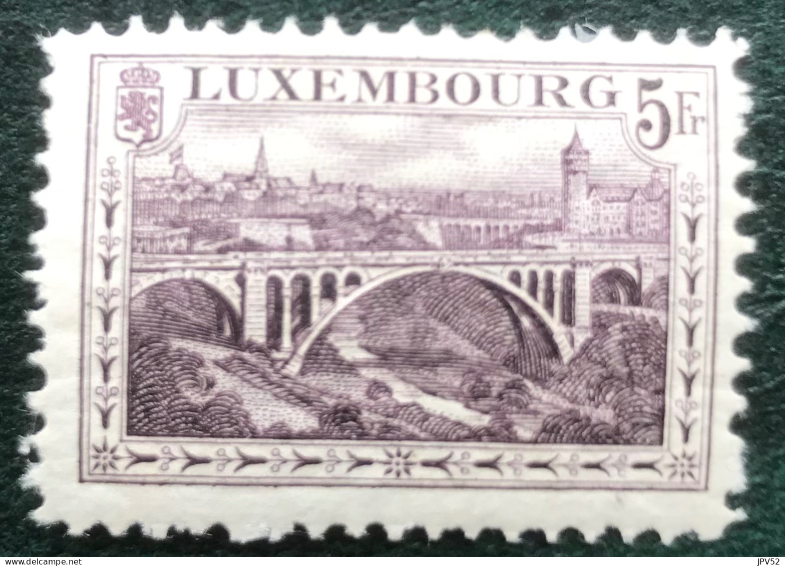 Luxembourg - Luxemburg - C17/17 - MH - 1921 - Michel 136 - Landschappen - Sonstige & Ohne Zuordnung