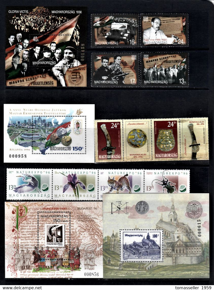 Hungary-1996 Years Set - 29 Issues.MNH - Années Complètes