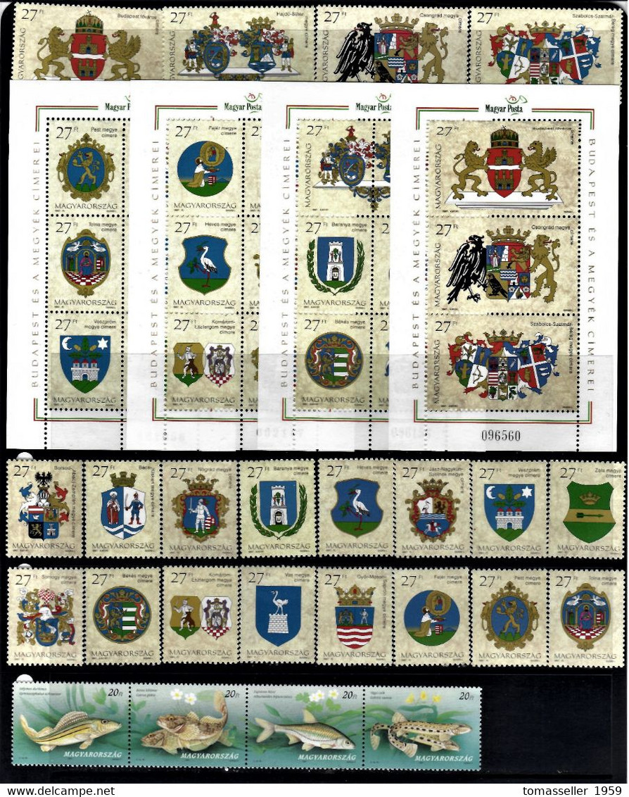 Hungary-1997 Full Years Set - 18 Issues.MNH - Ganze Jahrgänge