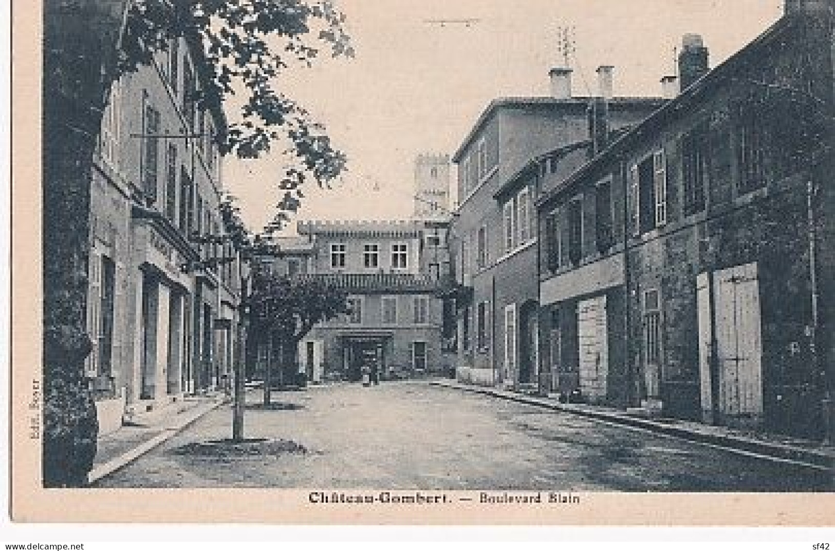 MARSEILLE     CHATEAU GOMBERT                       BOULEVARD BLAIN - Nordbezirke, Le Merlan, Saint-Antoine