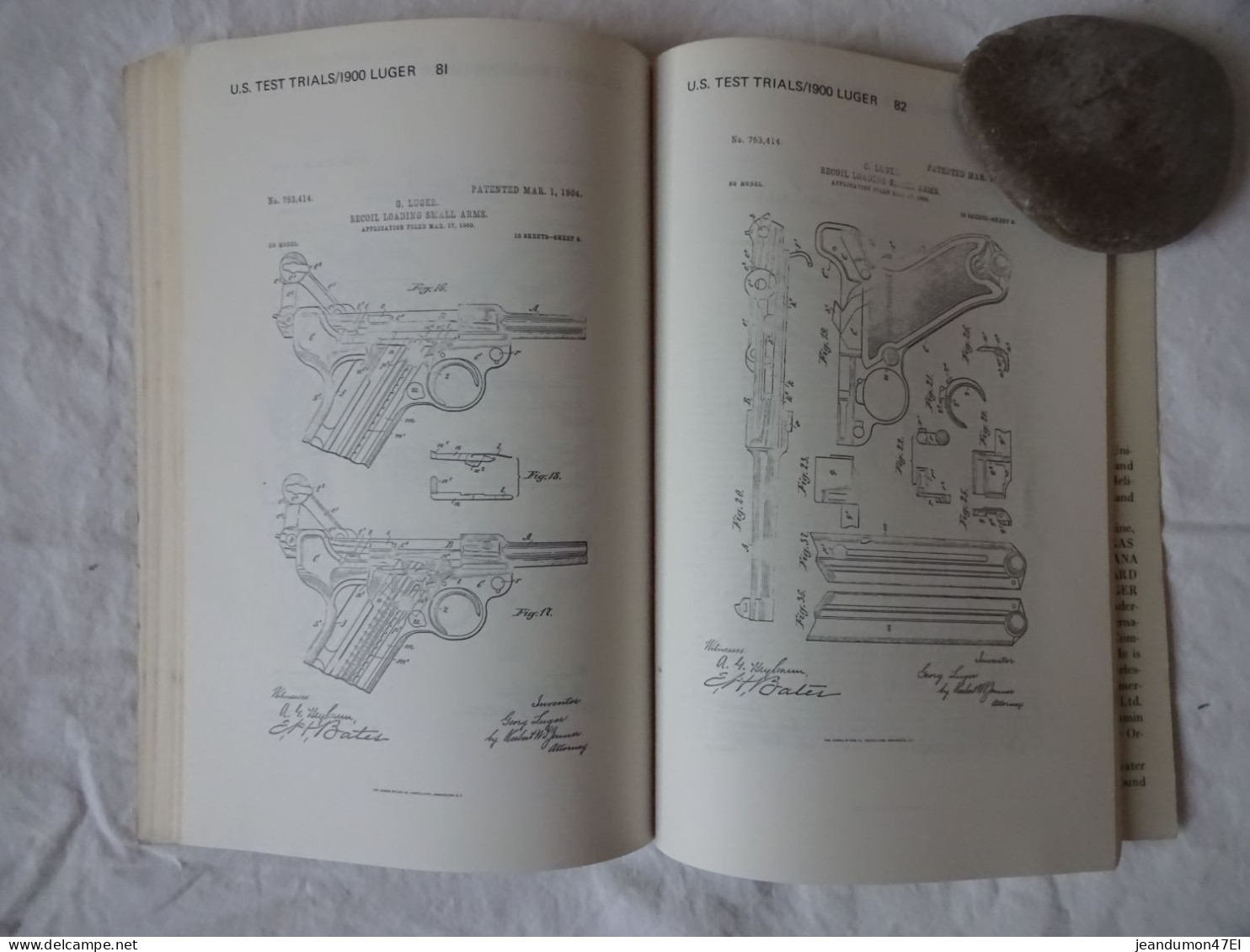 1900 . - . LUGER - U.S. TEST TRIALS. BY MICHAEL REESE II. PLUS DE 100 PAGES. NOMBREUSES ILLUSTRATIONS