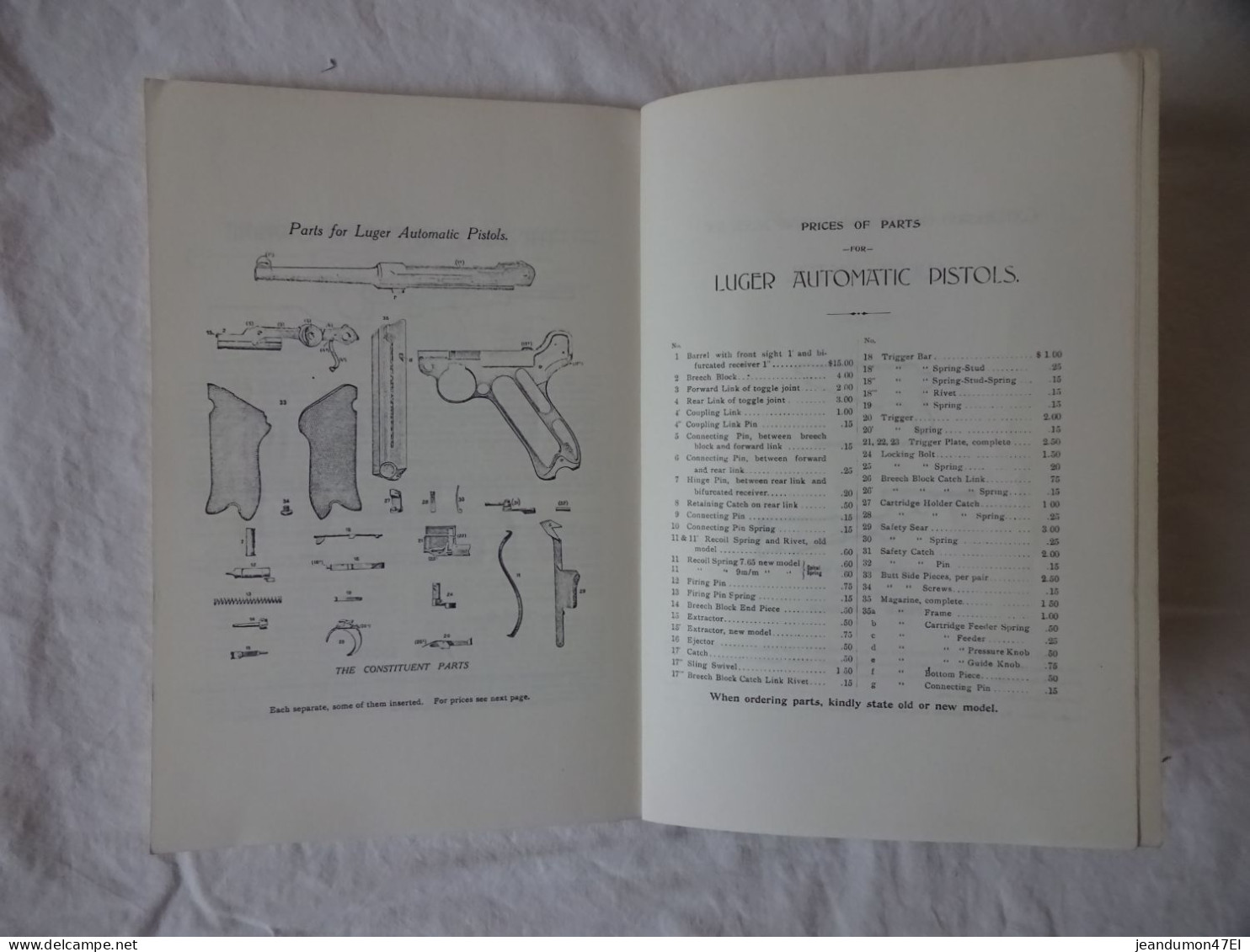 1900 . - . LUGER - U.S. TEST TRIALS. BY MICHAEL REESE II. PLUS DE 100 PAGES. NOMBREUSES ILLUSTRATIONS