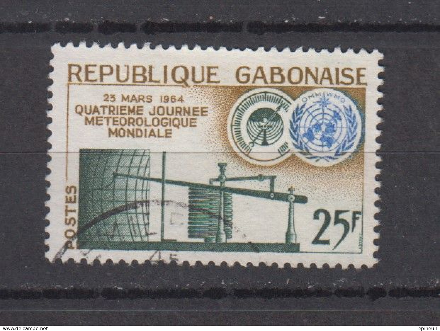 GABON ° 1964 YT N° 169 - Gabon (1960-...)