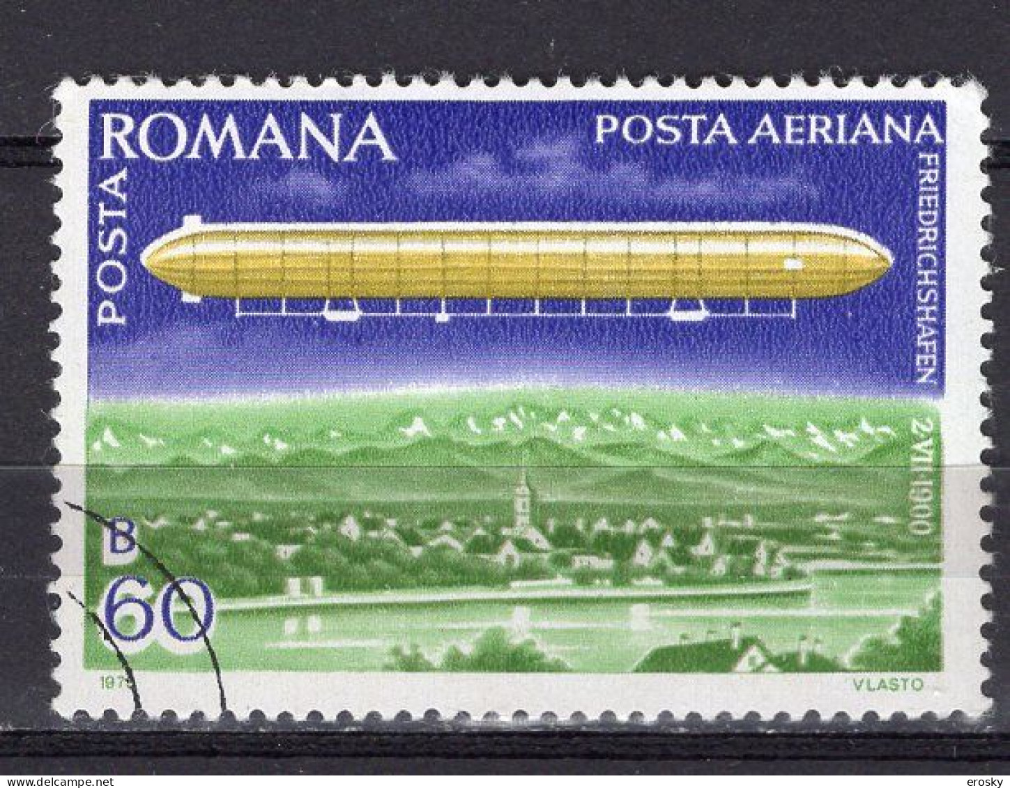 S2768 - ROMANIA ROUMANIE AERIENNE Yv N°253 - Used Stamps