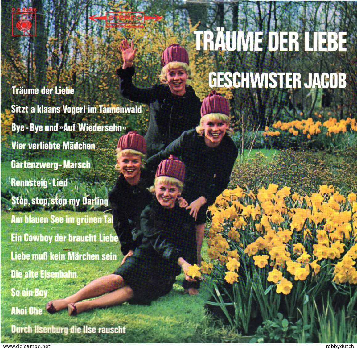 * LP *  GESCHWISTER JACOB - TRÄUME DER LIEBE (Holland 1967 EX!!) - Otros - Canción Alemana