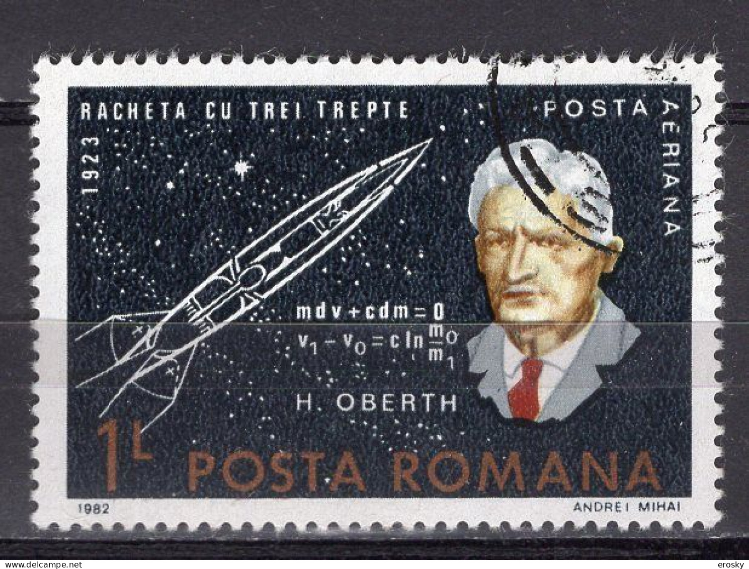 S2789 - ROMANIA ROUMANIE AERIENNE Yv N°288 - Gebraucht