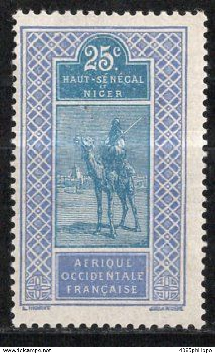 HAUT SENEGAL NIGER Timbre Poste N°25* TB Neuf Charnière Cote 2€50 - Neufs