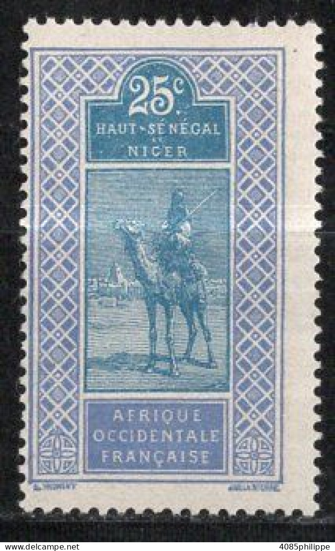 HAUT SENEGAL NIGER Timbre Poste N°25* TB Neuf Charnière Cote 2€50 - Nuevos