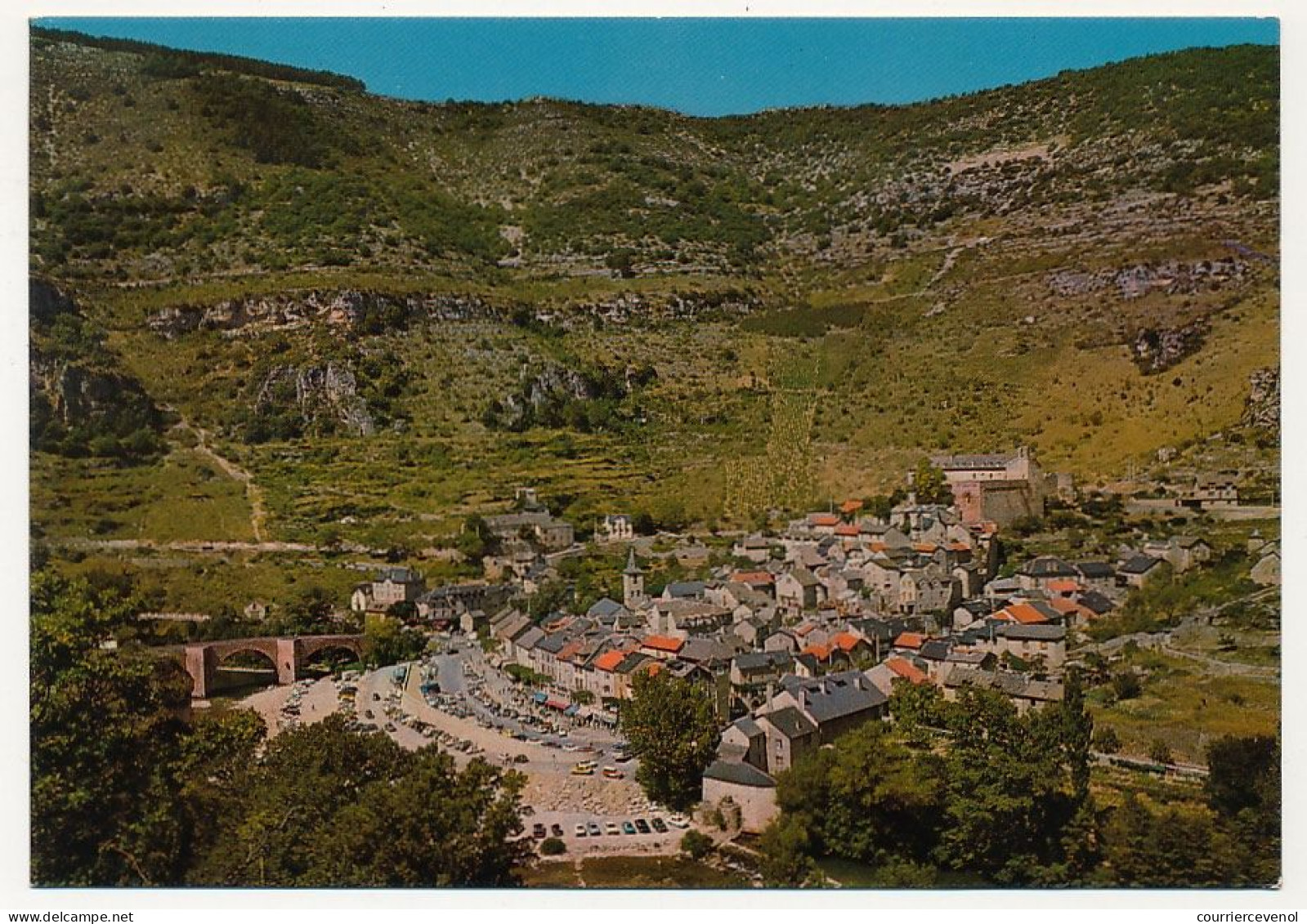 2 CPM - SAINTE ENIMIE (Lozère) -  Deux Vues Différentes - Gorges Du Tarn