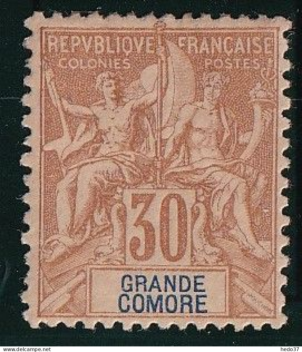 Grande Comore N°9 - Neuf * Avec Charnière - TB - Ungebraucht