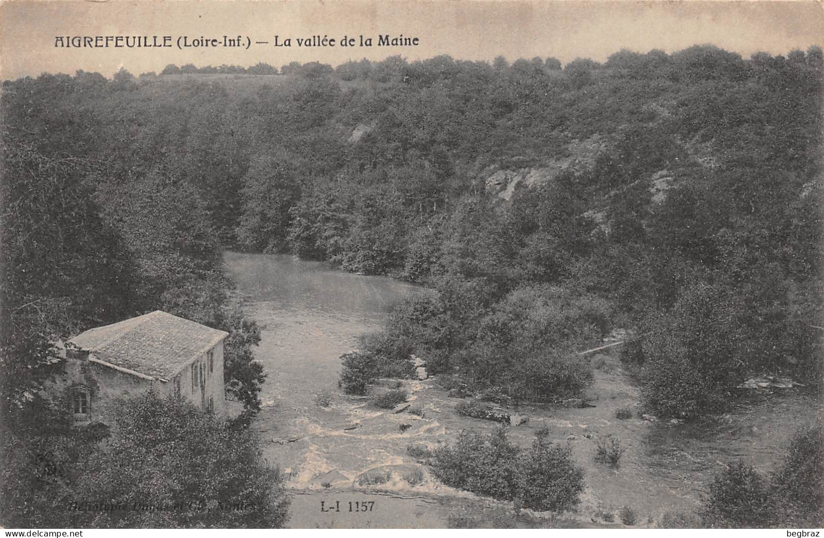 AIGREFEUILLE      VALLEE DE LA MAINE - Aigrefeuille-sur-Maine