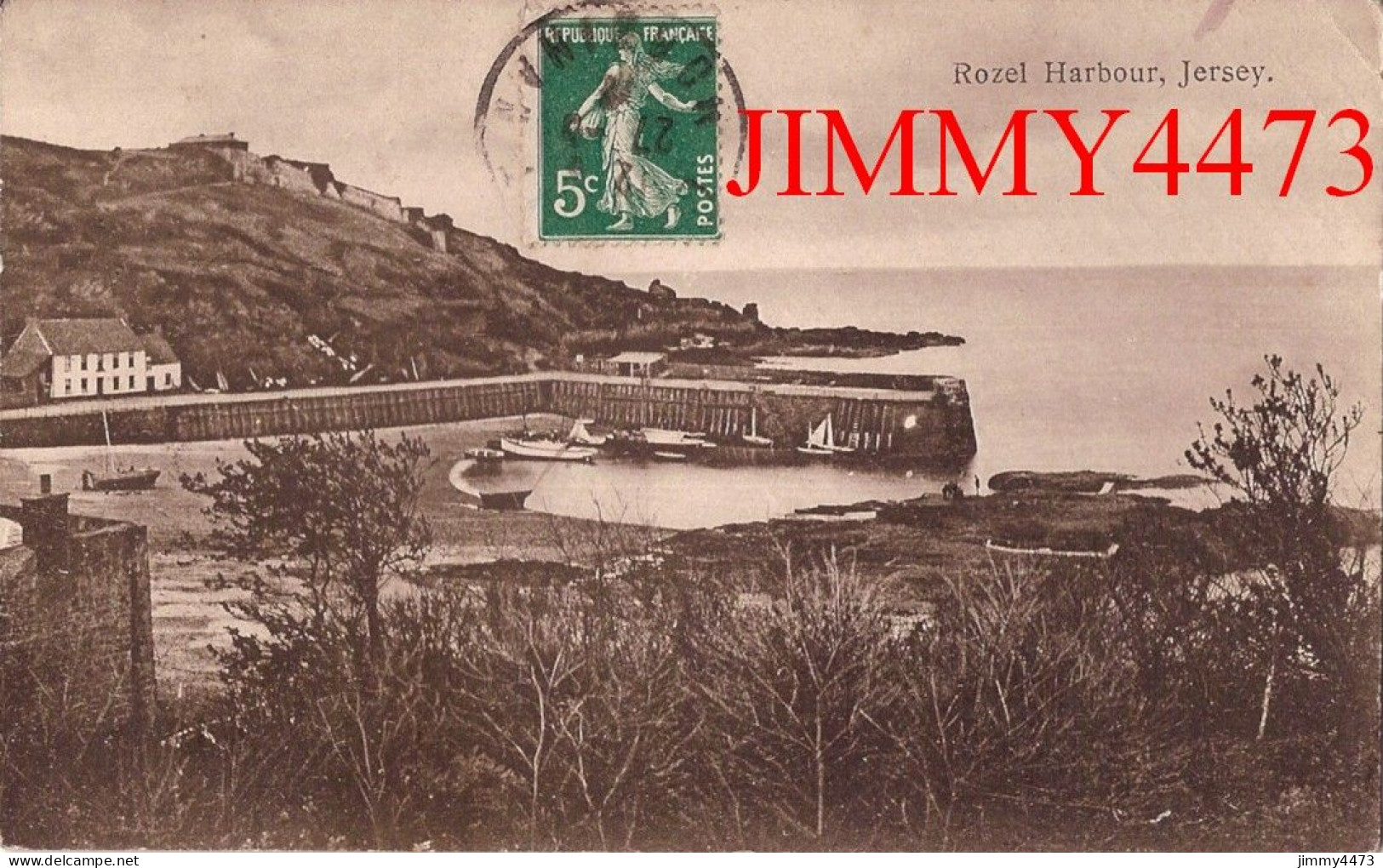 ROZEL HARBOUR Jersey En 1912 - JERSEY Iles De La Manche - St. Helier