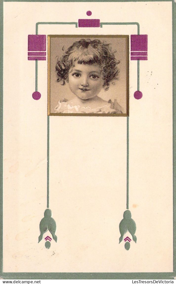 ILLUSTRATEUR Non SIGNE  - Visage D'enfant - Carte Postale Ancienne - Ohne Zuordnung