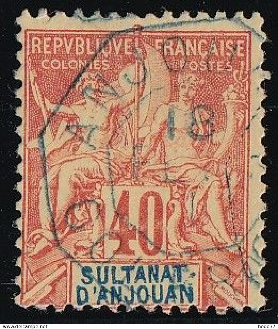 Anjouan N°10 - Oblitéré - TB - Used Stamps