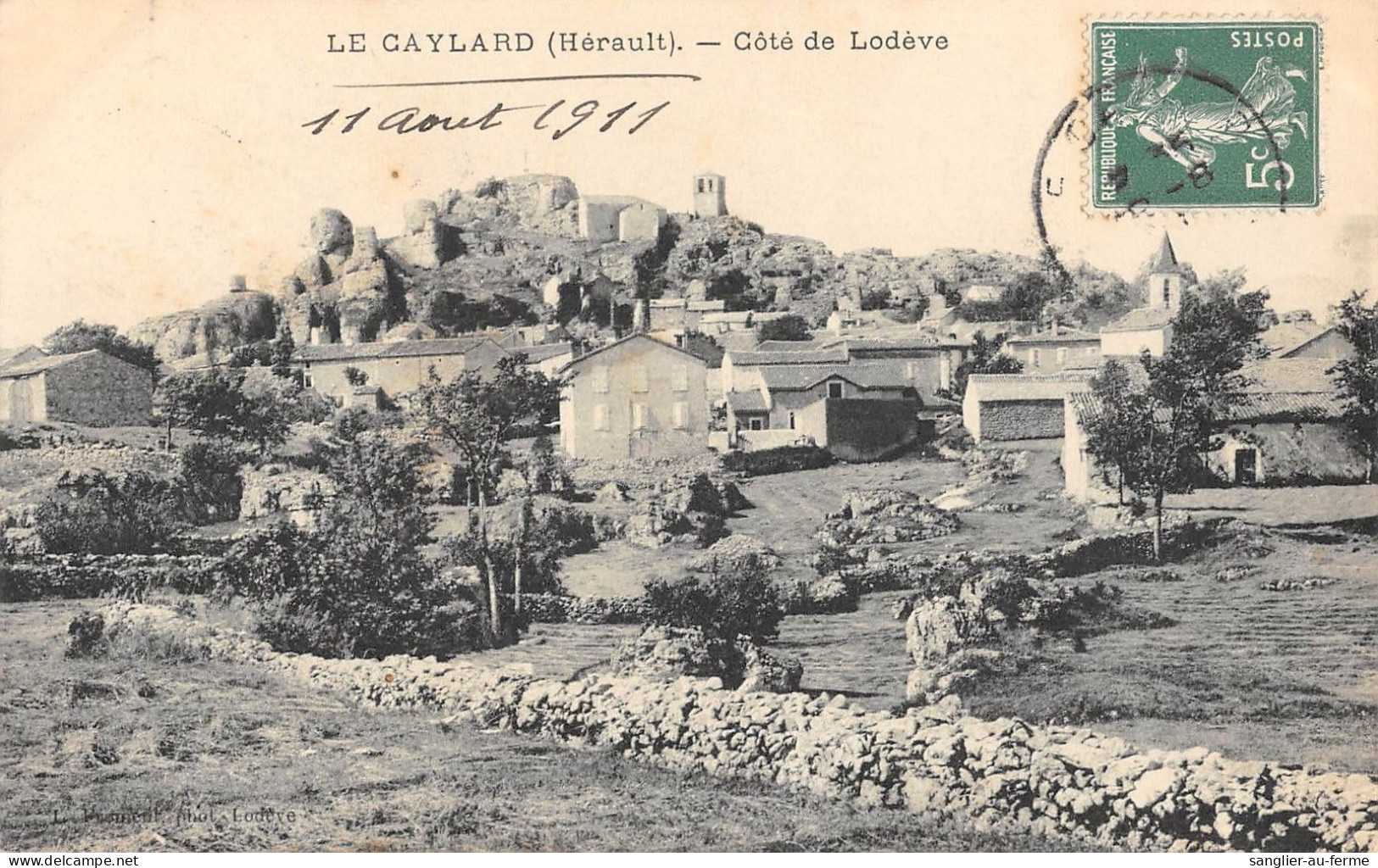 CPA 34 LE CAYLARD COTE DE LODEVE - Sonstige & Ohne Zuordnung