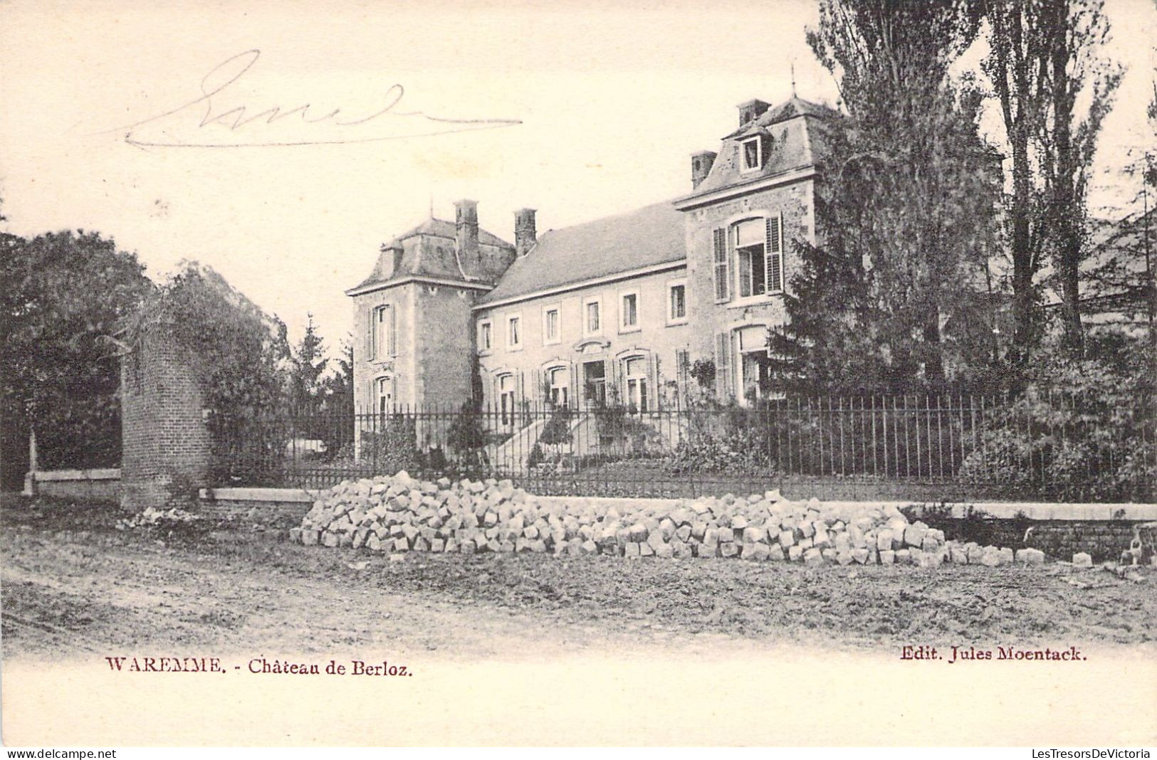 BELGIQUE - Waremme - Château De Berloz - Carte Postale Ancienne - Other & Unclassified