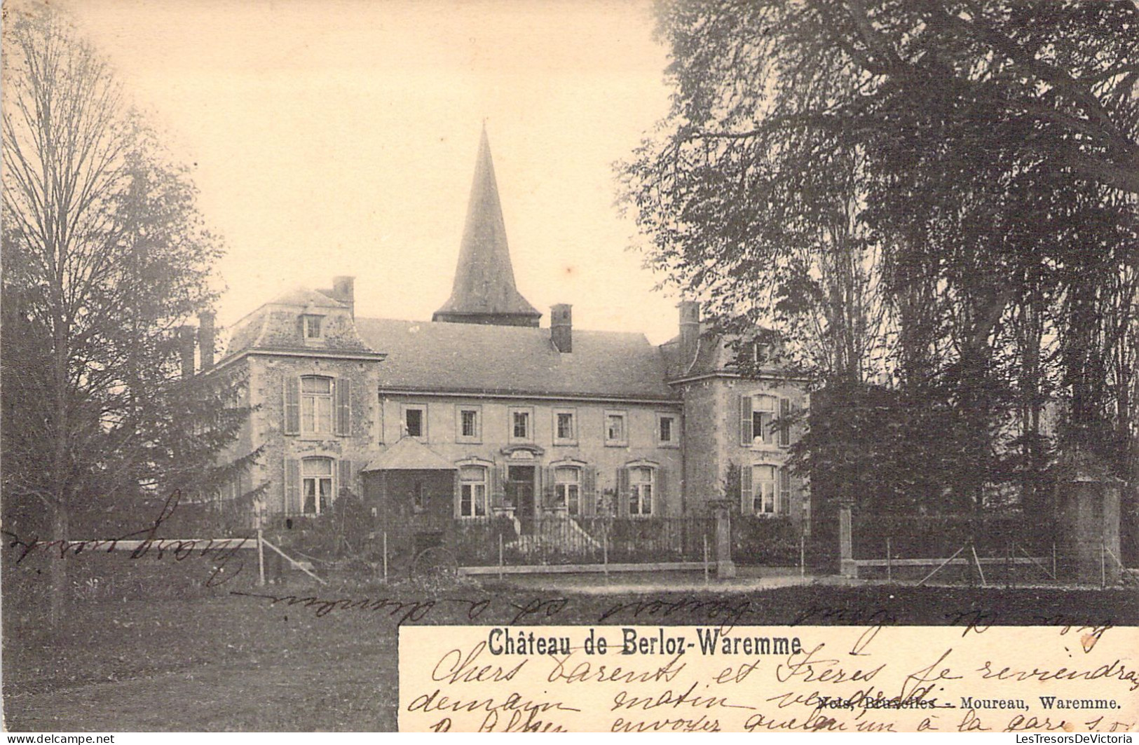 BELGIQUE - Waremme - Château De Berloz - Carte Postale Ancienne - Autres & Non Classés