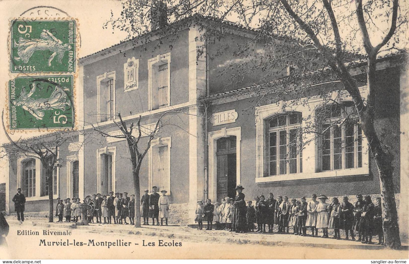 CPA 34 MURVIEL LES MONTPELLIER LES ECOLES - Other & Unclassified