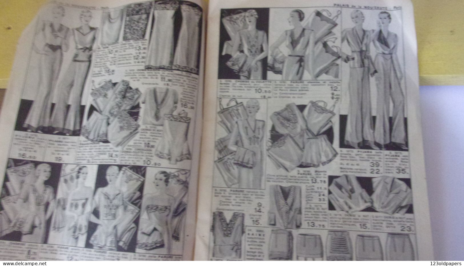 Catalogue Palais De La Nouveaute Boulevard Barbes Paris 1934 MODE FEMME HOMME ENFANTS... - Textile & Clothing