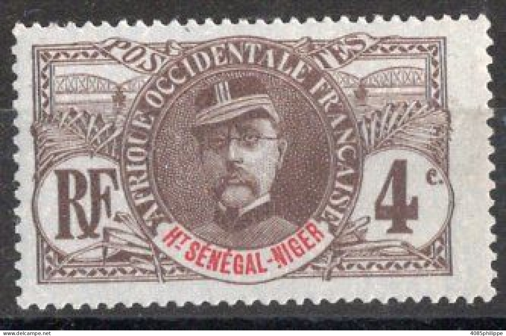 HAUT SENEGAL NIGER Timbre-poste N°3* TB Neuf Charnière Cote 3€00 - Unused Stamps