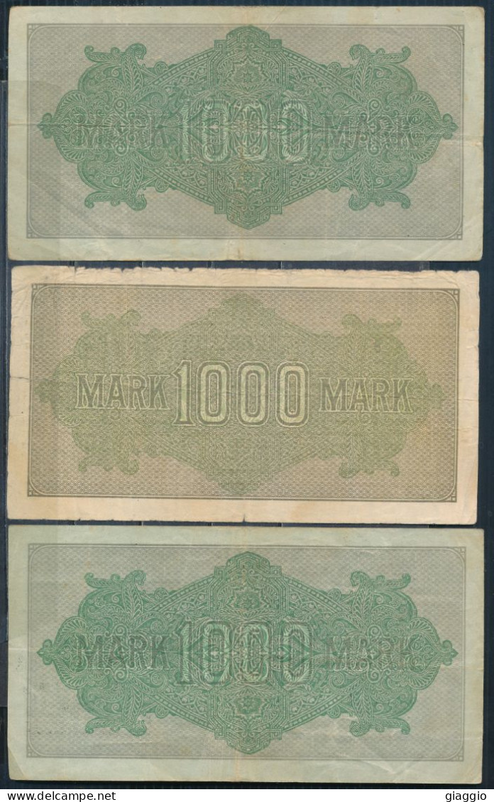 °°° GERMANY 1000 MARK 1922 °°° - 1000 Mark