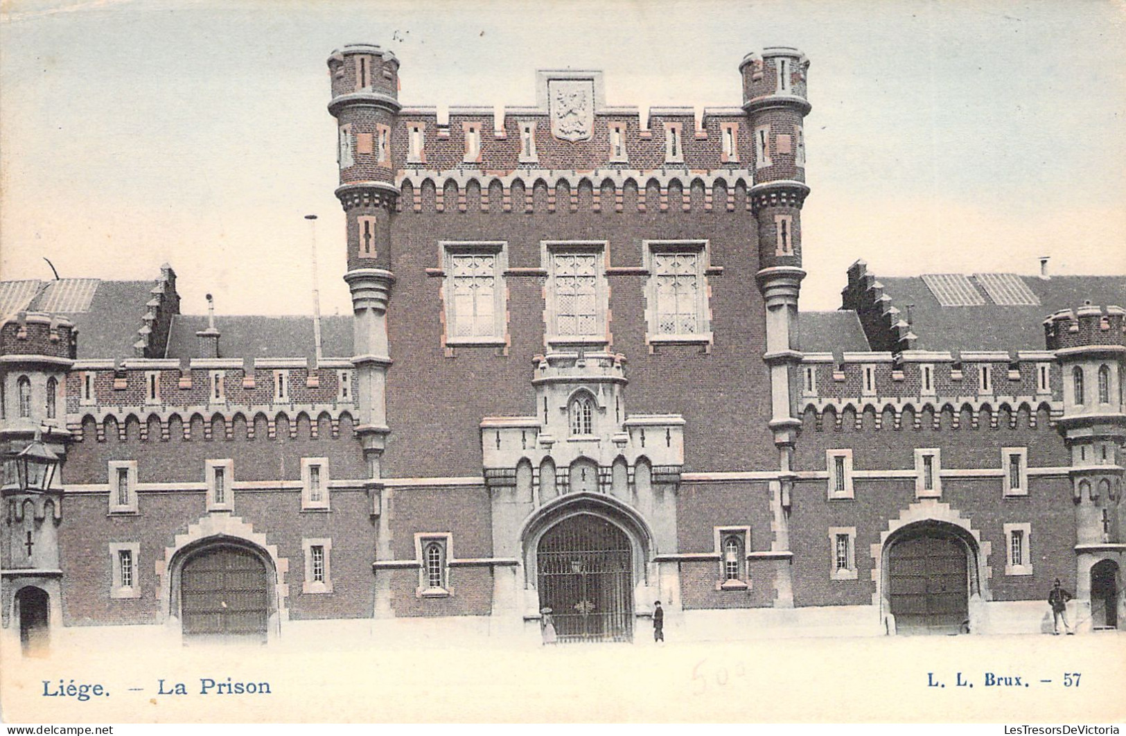 BELGIQUE - Liège - La Prison - Carte Postale Ancienne - Autres & Non Classés