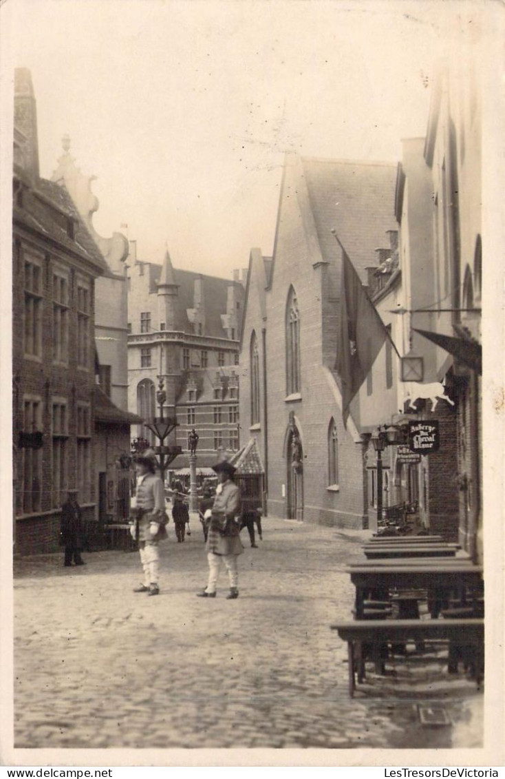 BELGIQUE - Exposition 1935 - Une Rue Du Vieux Bruxelles - Edit Gerbaud - Carte Postale Ancienne - Expositions Universelles