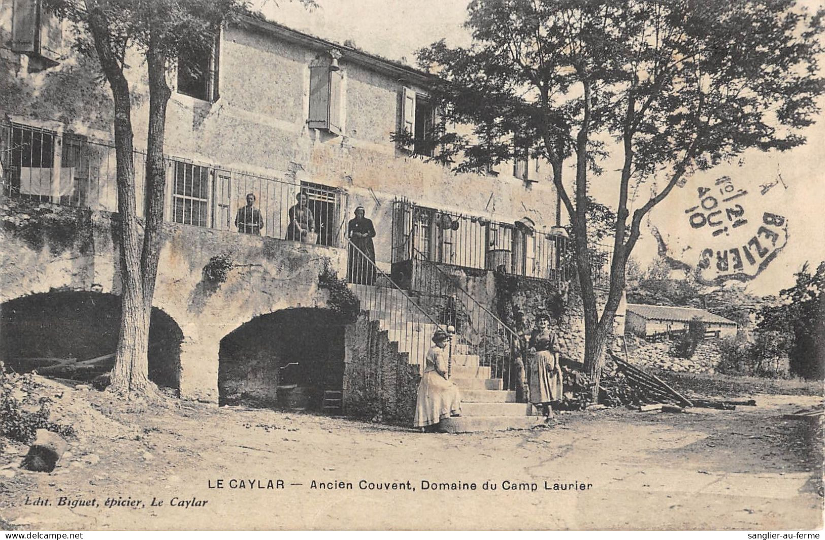 CPA 34 LE CAYLAR ANCIEN COUVENT DOMAINE DU CAMP LAURIER - Sete (Cette)