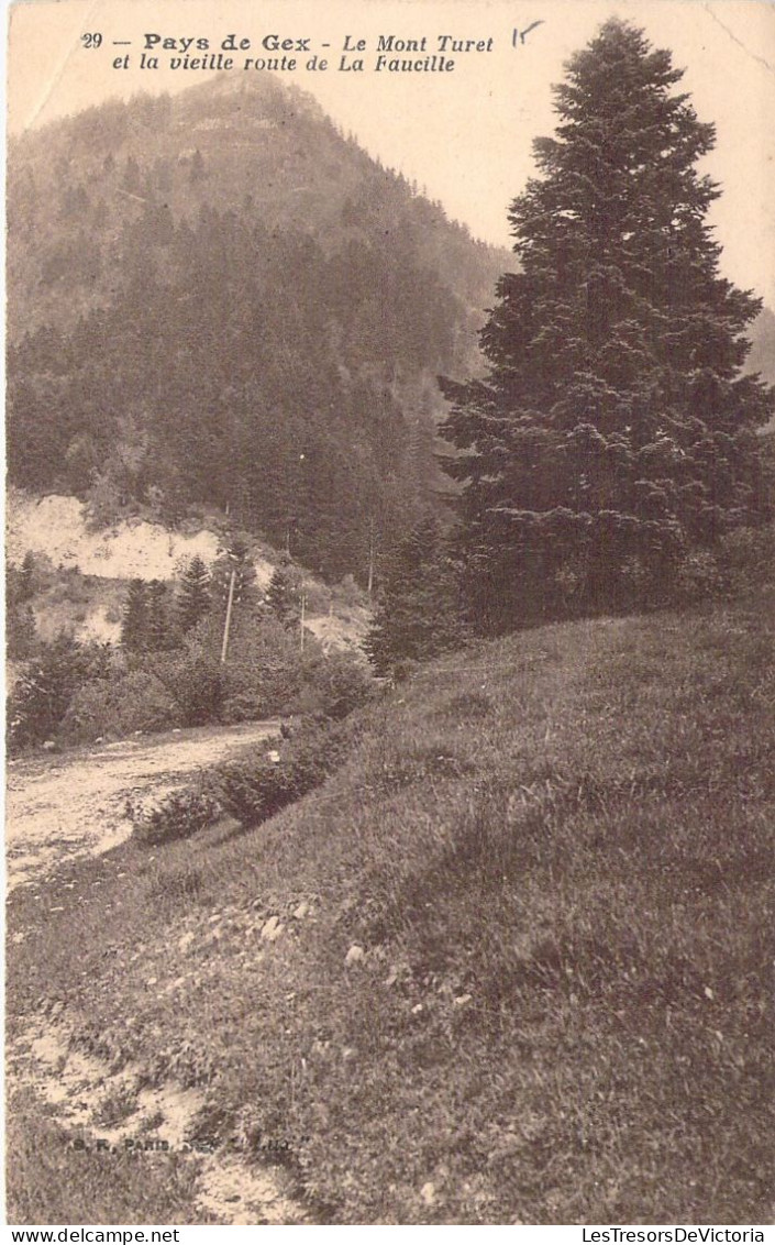 FRANCE - 01 - Pays De Gex - Le Mont Turet Et La Vieille Route De La Faucille - Carte Postale Ancienne - Unclassified