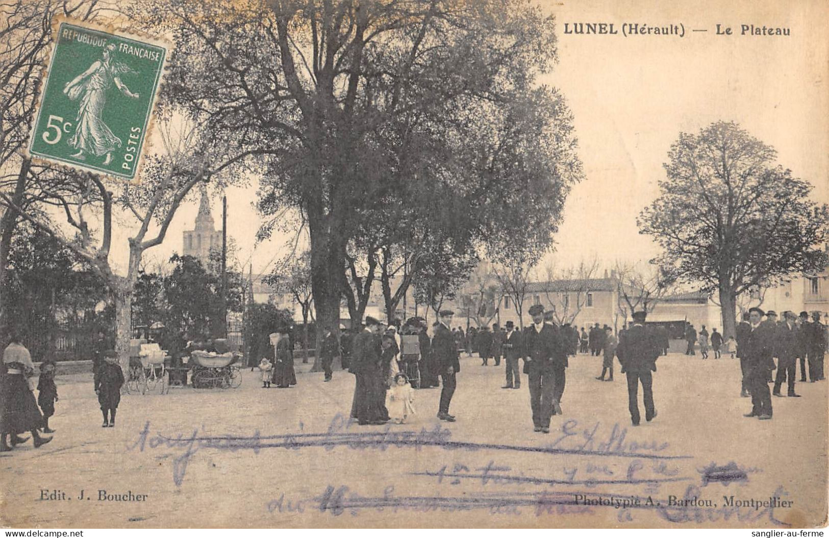 CPA 34 LUNEL LE PLATEAU - Lunel