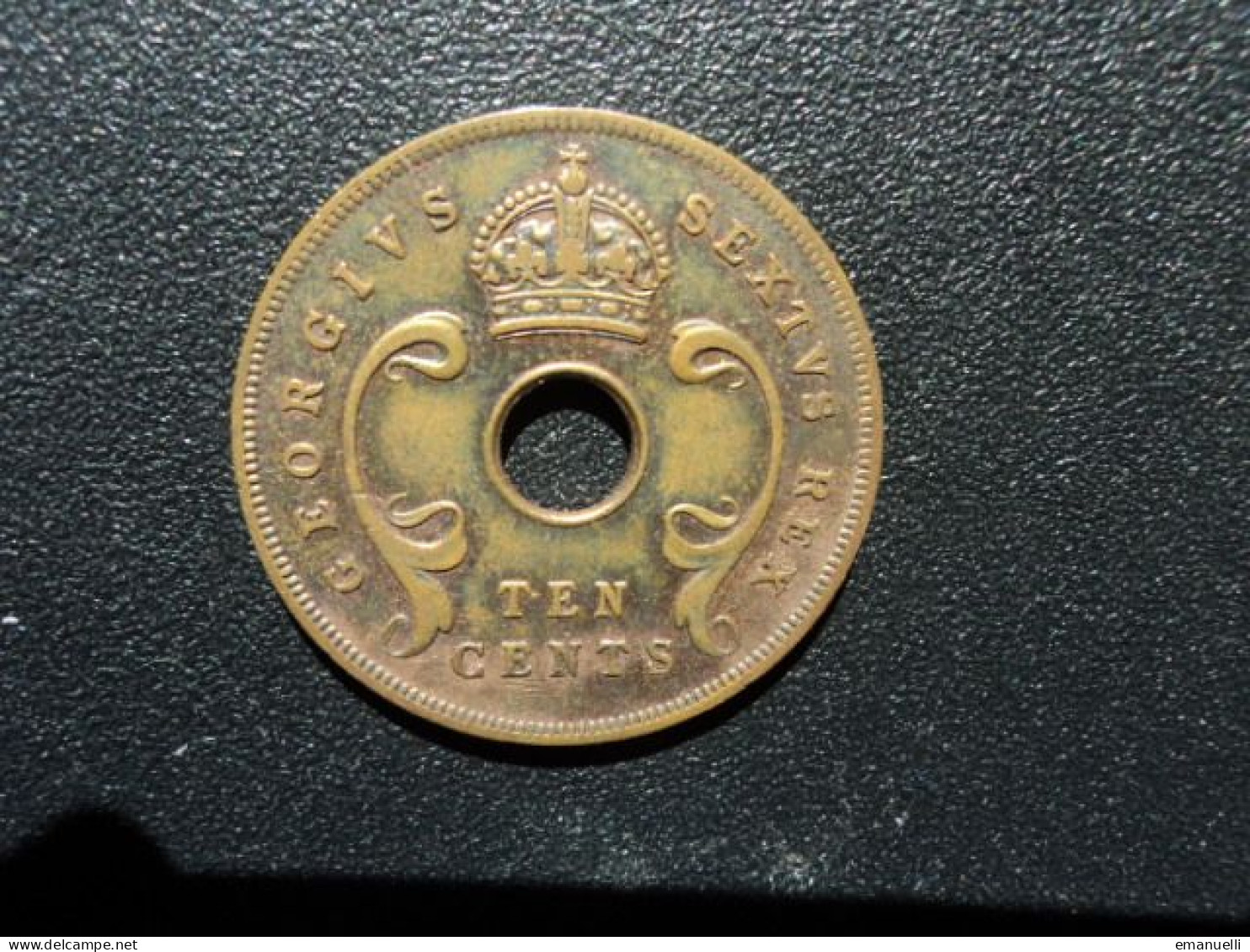 AFRIQUE DE L'EST ANGLAIS : 10 CENTS   1950    KM 34     SUP - British Colony