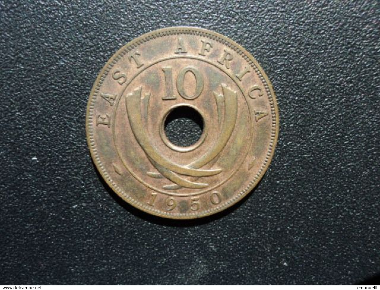 AFRIQUE DE L'EST ANGLAIS : 10 CENTS   1950    KM 34     SUP - British Colony