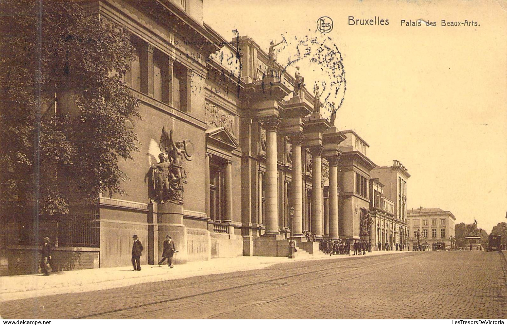 BELGIQUE - BRUXELLES - Palais Des Beaux Arts - Carte Postale Ancienne - Andere & Zonder Classificatie