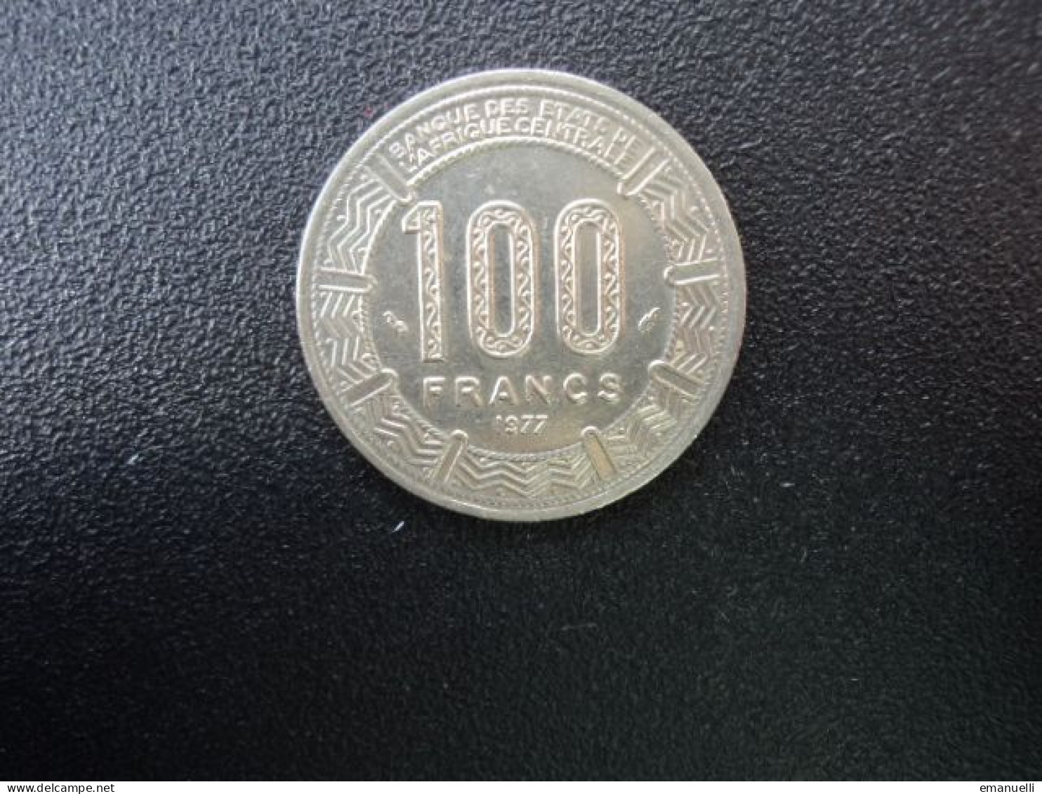 GABON : 100 FRANCS   1977    KM 13      SUP - Gabón