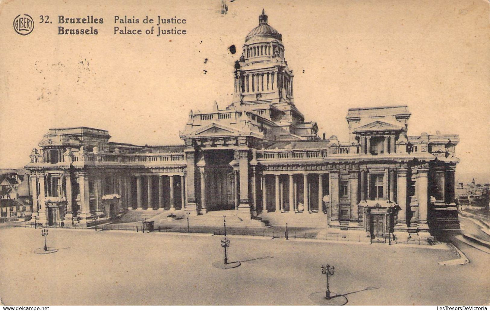 BELGIQUE - BRUXELLES - Palais De Justice - Carte Postale Ancienne - Andere & Zonder Classificatie