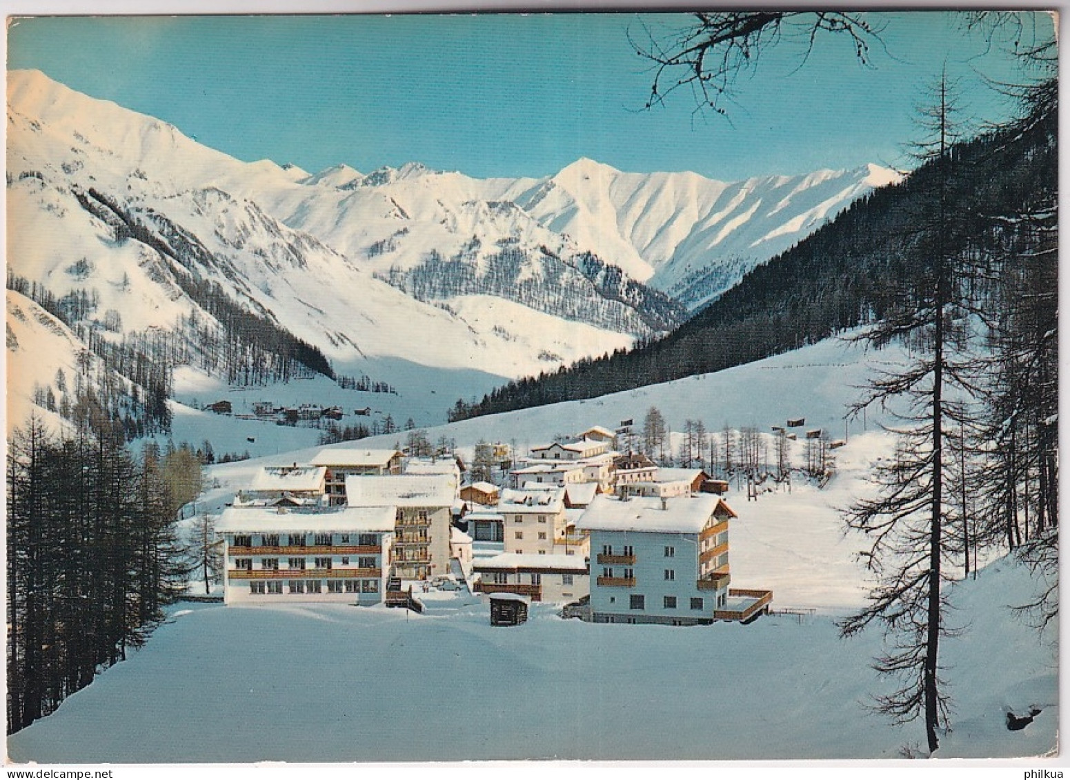 Samnaun Mit Tiroler Alpen - Samnaun