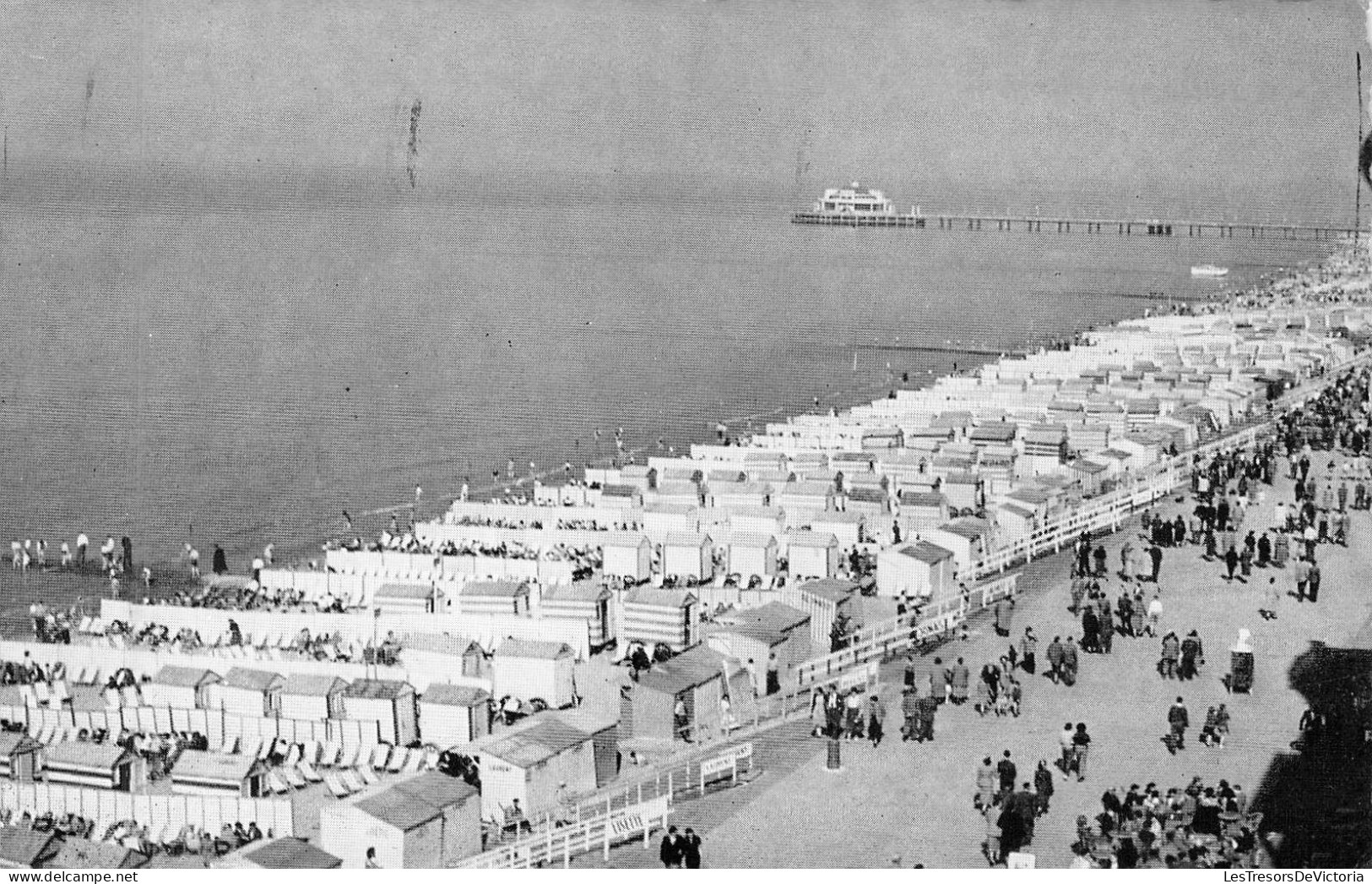 BELGIQUE - BLANKENBERGE - Vue Générale Sur La Plage Et Ses Cabines - Carte Postale Ancienne - Blankenberge