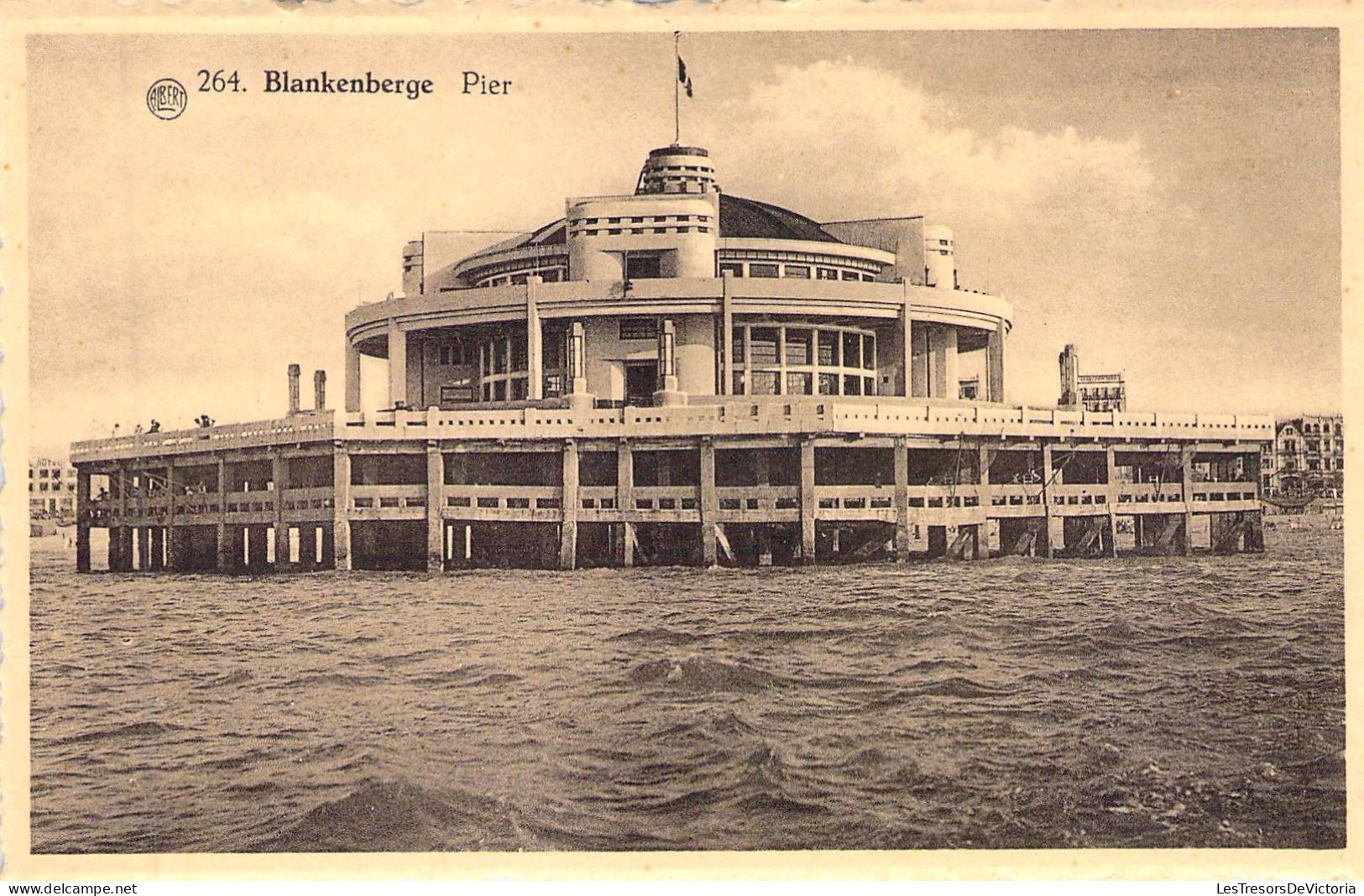 BELGIQUE - BLANKENBERGE - Pier - Carte Postale Ancienne - Blankenberge