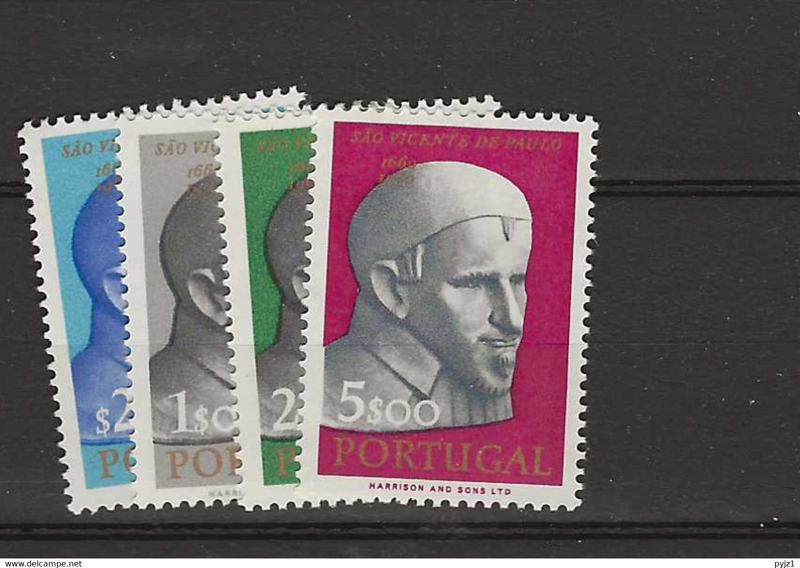 1963 MNH Portugal, Mi 941-44 Postfris** - Neufs