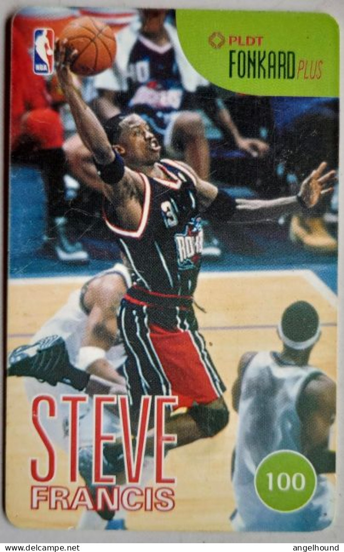 Philippines PLDT P100 " NBA Player Steve Francis " - Philippines