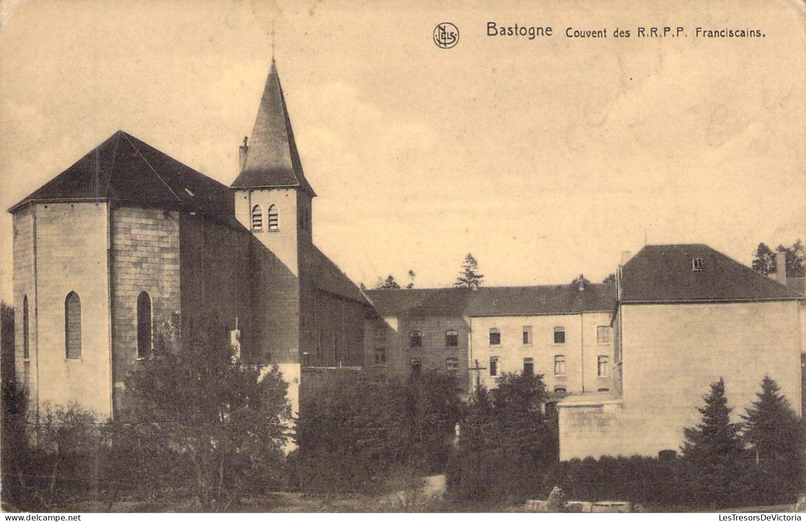 BELGIQUE - BASTOGNE - Couvent Des R R P P Franciscains - Editeur Photographie Schumacher - Carte Postale Ancienne - Bastogne