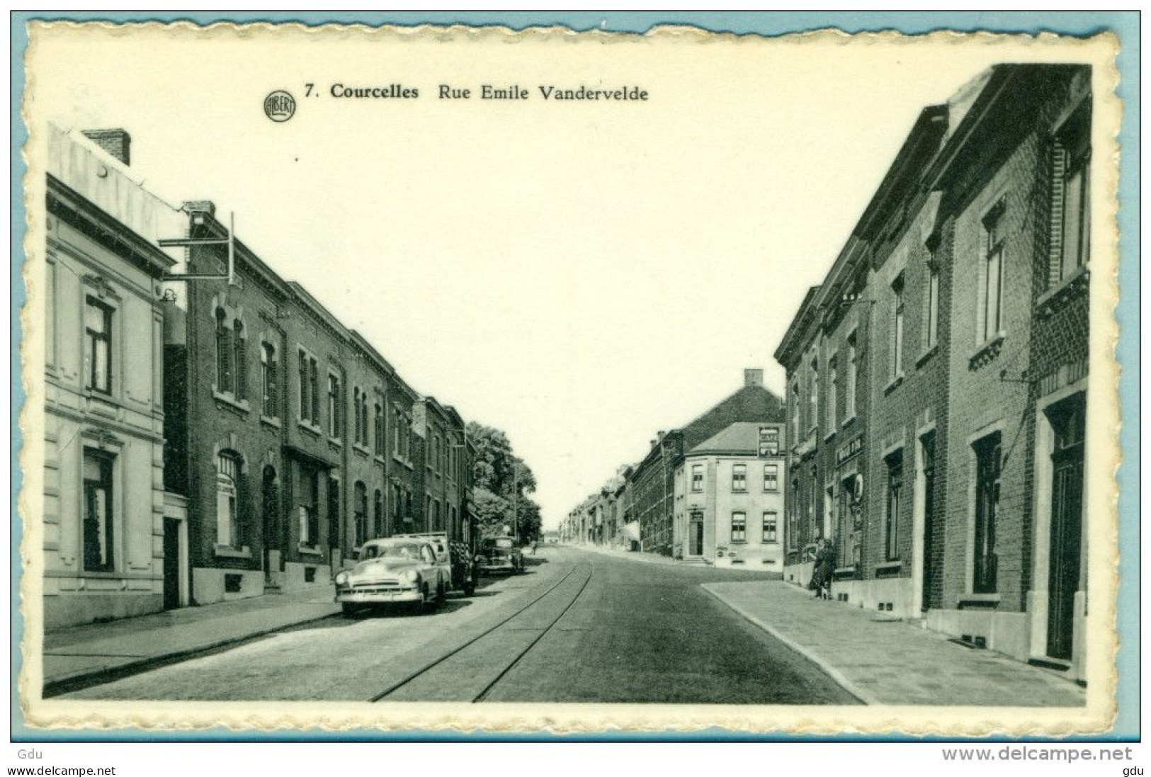 Courcelles  Rue Emile Vandervelde - Non Voyagé - TB - Courcelles