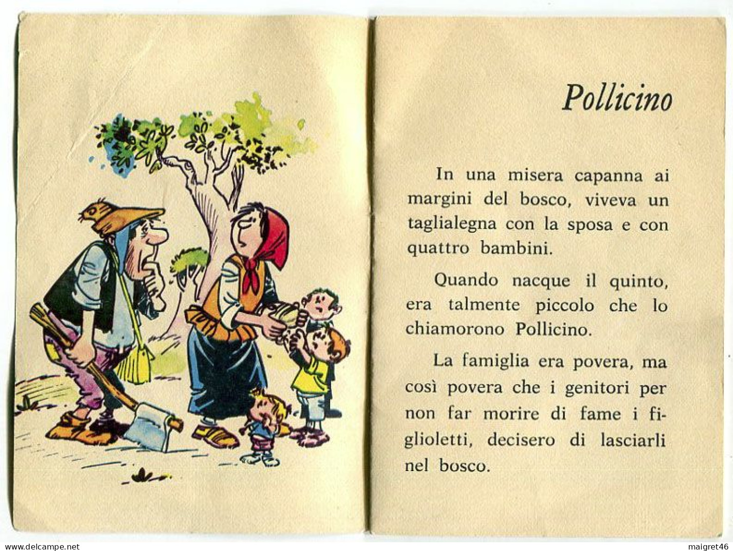 LIBRO FAVOLA POLLICINO COLLANA LE PIù BELLE FIABE WALT DISNEY - Tales & Short Stories