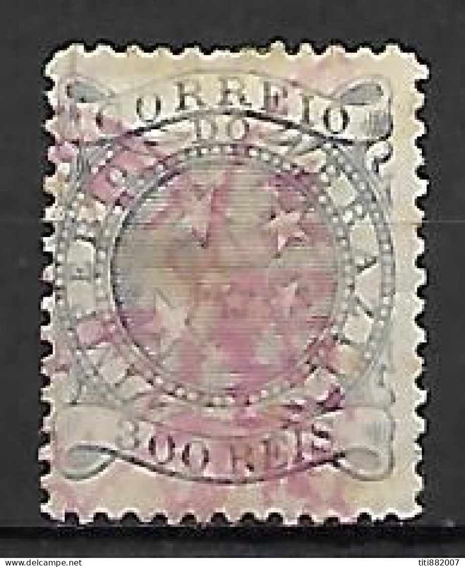 BRESIL   -   1884.  Y&T N° 64 Oblitéré .  Cote  30 Euros - Gebraucht