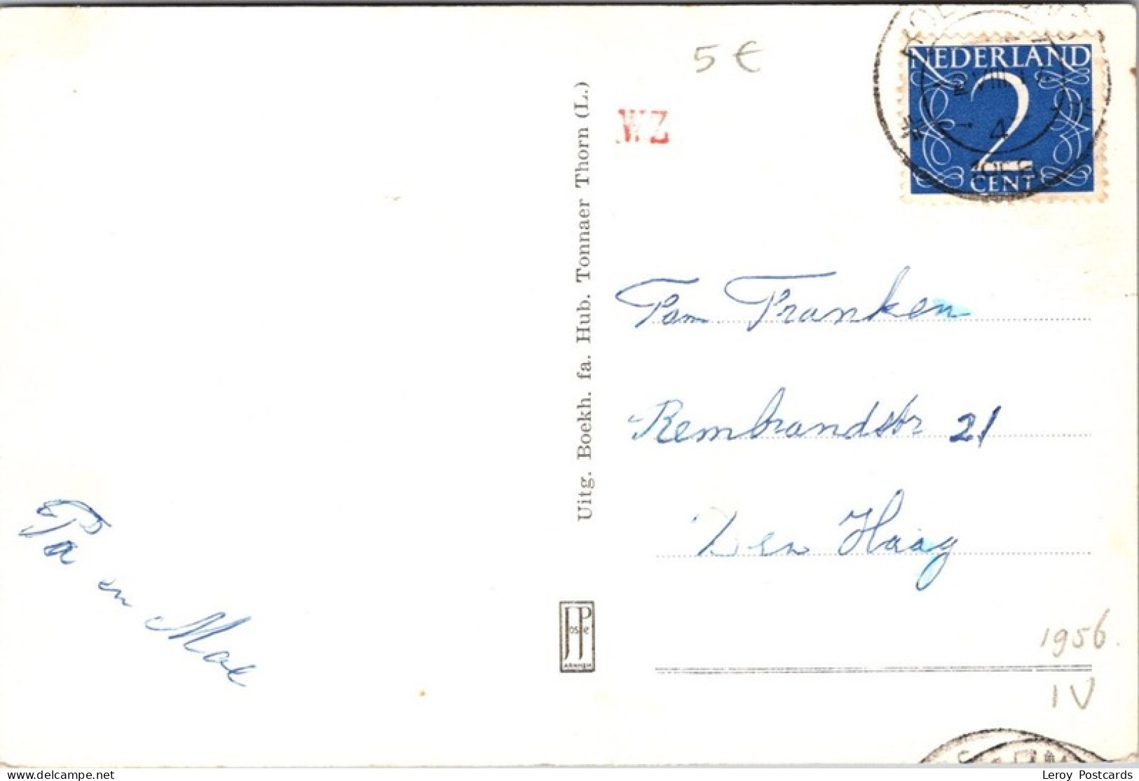 Groeten Uit Thorn, Kloosterberg 1956 (LB) - Thorn