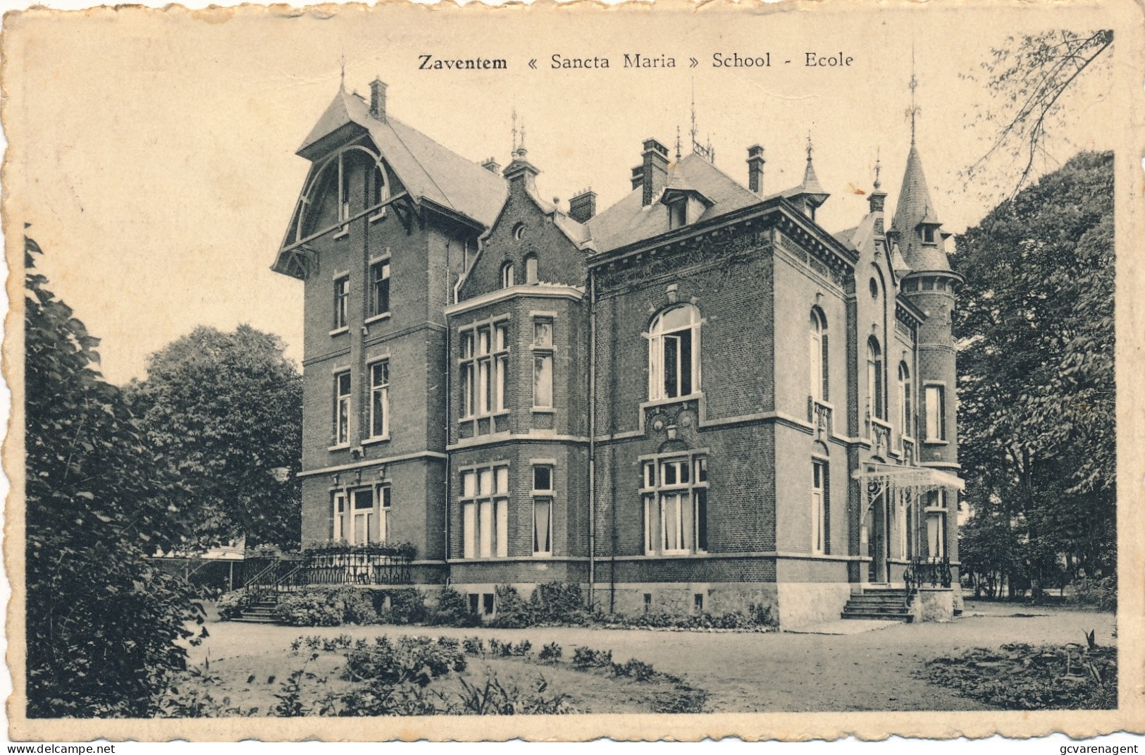 ZAVENTEM  SANCTA MARIA  SCHOOL    2 AFBEELDINGEN - Zaventem