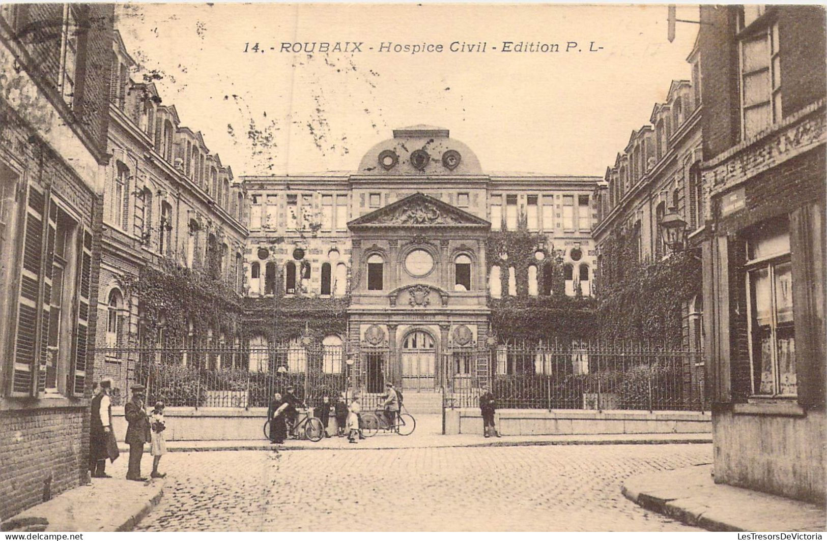 FRANCE - 59 - Roubaix - Hospice Civil - Carte Postale Ancienne - Roubaix