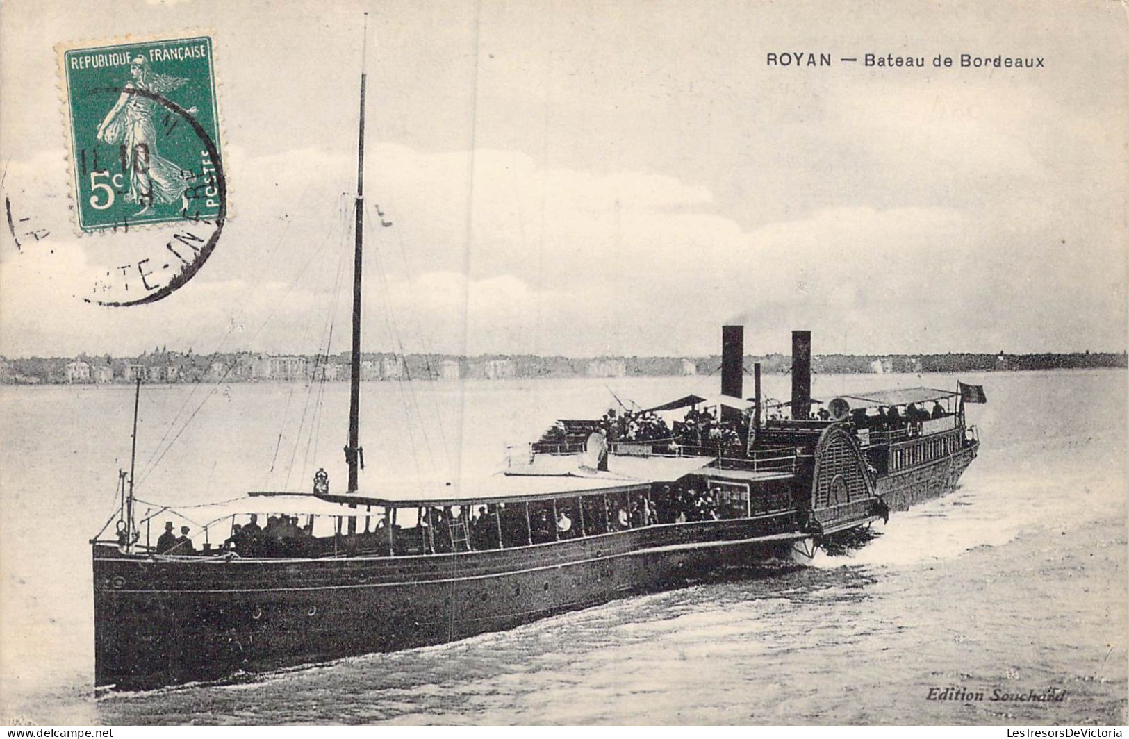 FRANCE - 17 - Royan - Bateau De Bordeaux - Carte Postale Ancienne - Royan