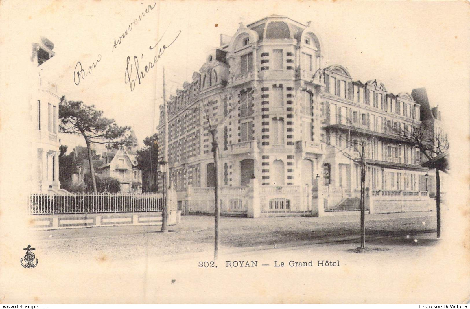 FRANCE - 17 - Royan - Le Grand Hôtel - Carte Postale Ancienne - Royan