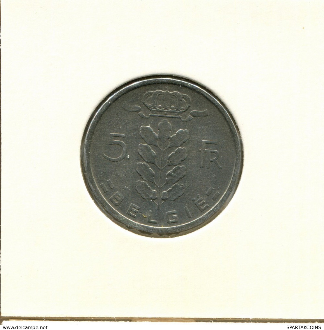 5 FRANCS 1949 DUTCH Text BÉLGICA BELGIUM Moneda #BB209.E - 5 Francs